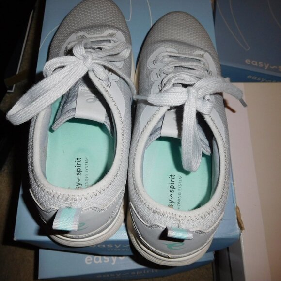 9.5m easy spirit SKIP2 SNEAKER LIGHT GRAY - Picture 5 of 11